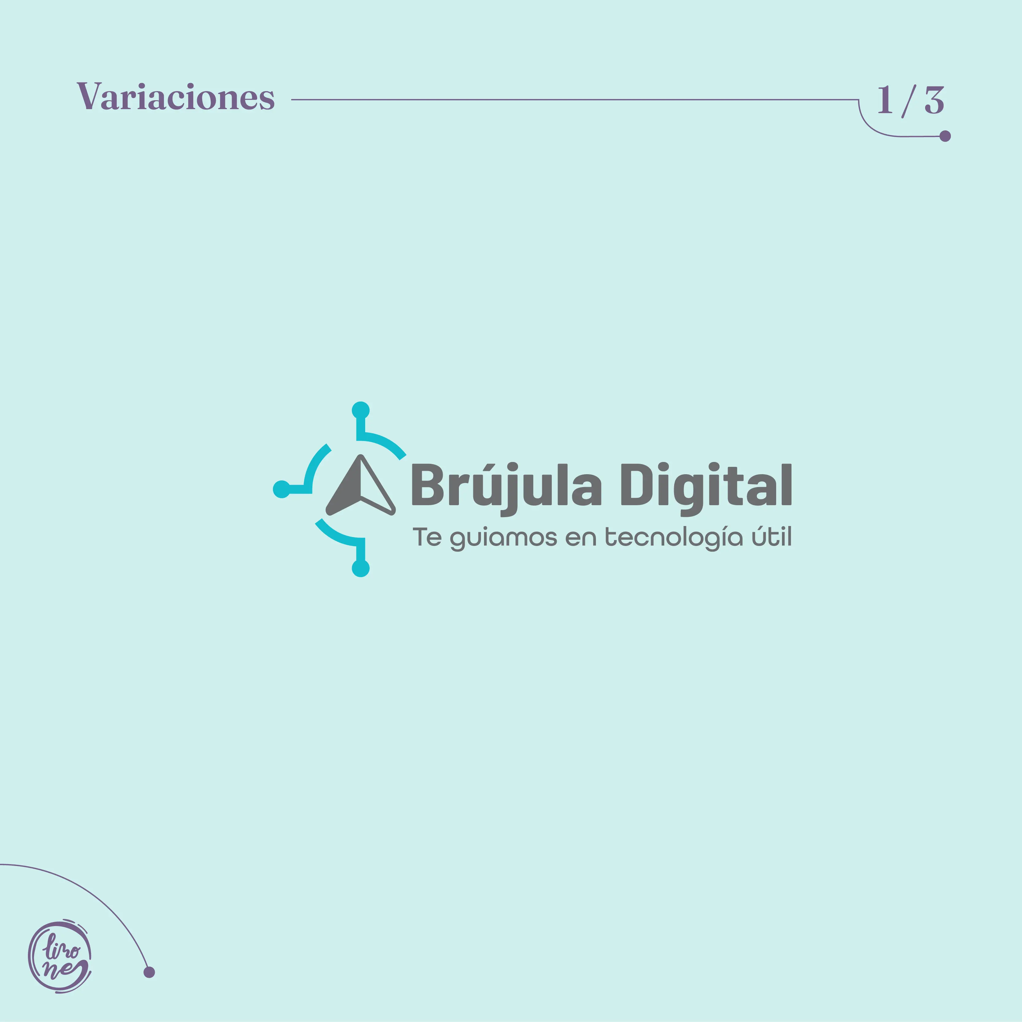 Primera versión de la firma gráfica