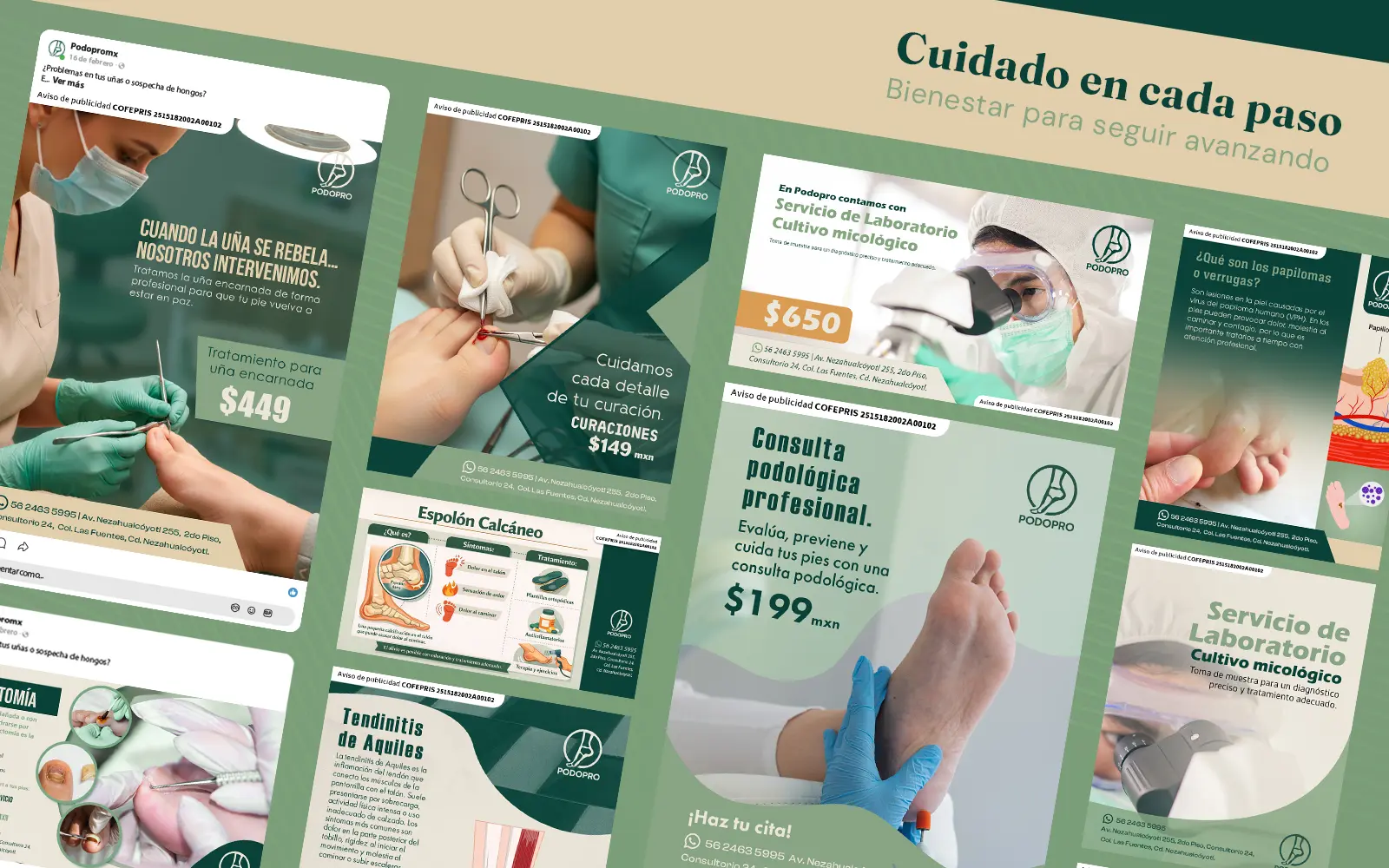 Portada del proyecto Podopro: cuidado en cada paso
