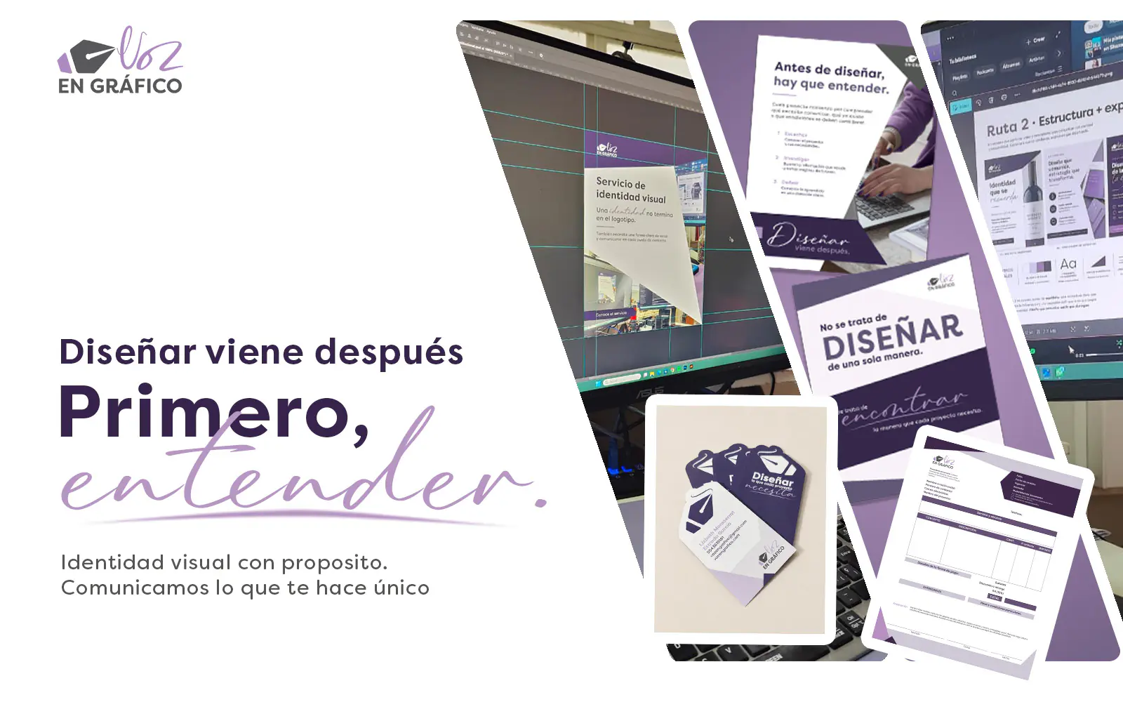 Portada del proyecto Voz en Gráfico: ideas con voz propia